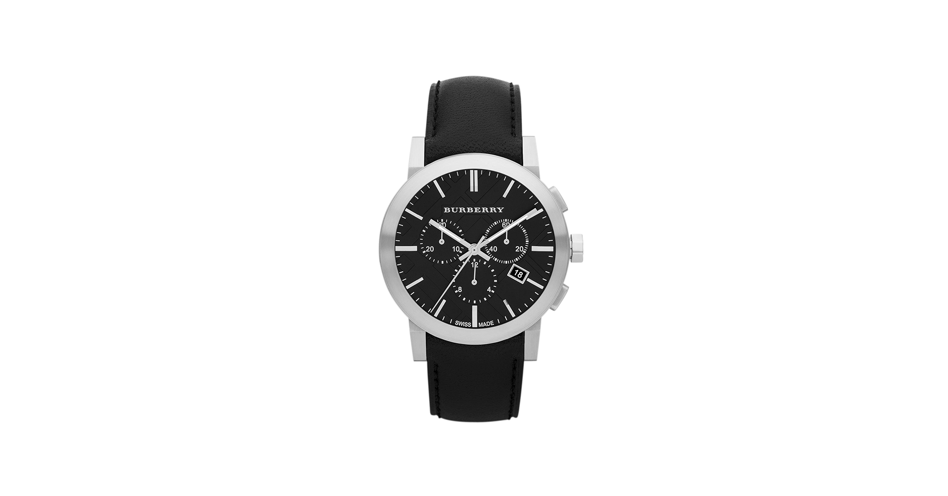 正規品【新品電池】BURBERRY クロノグラフ/動作品 BU9356 ブラック Amazon.com: Burberry The City Swiss Luxury Men Unisex Women